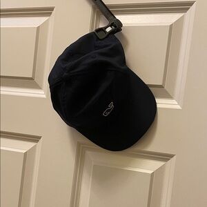 Vineyard Vines Navy Cap with Embroidered Whale